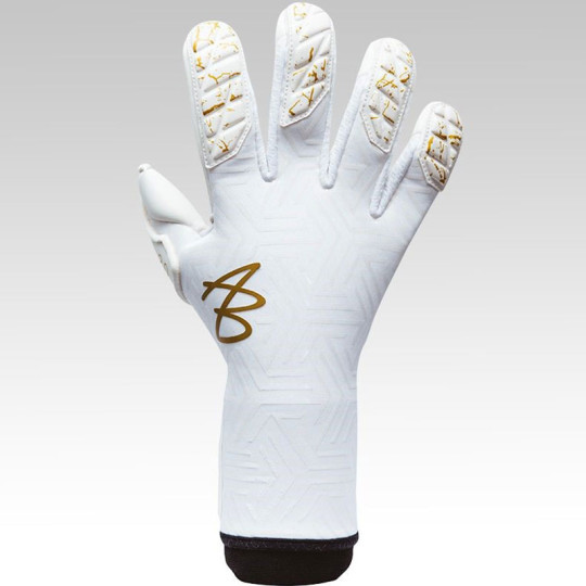 AB1 Undici 2.0.1 Galaticco SmartFIT Goalkeeper Gloves White/Gold