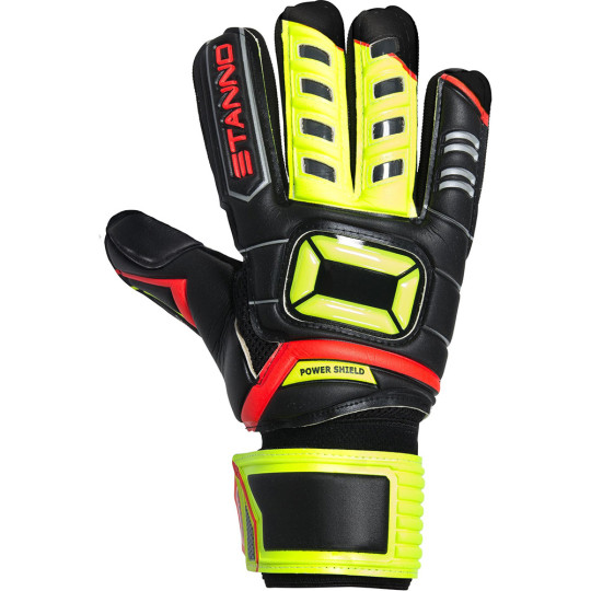  4802318460 Stanno Power Shield Goalkeeper Gloves black-yellow-red 