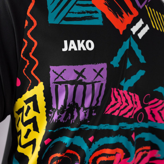 8911-620 JAKO Tropicana GK Jersey LS (Black/Retro)