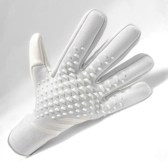  IJ1870 adidas Predator Accuracy Pro Pearlized Goalkeeper Gloves White