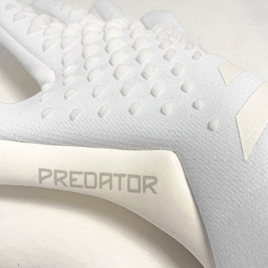  IJ1870 adidas Predator Accuracy Pro Pearlized Goalkeeper Gloves White