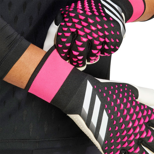 adidas Predator Pro Promo Hybrid Goalkeeper Gloves Black/Shock Pink