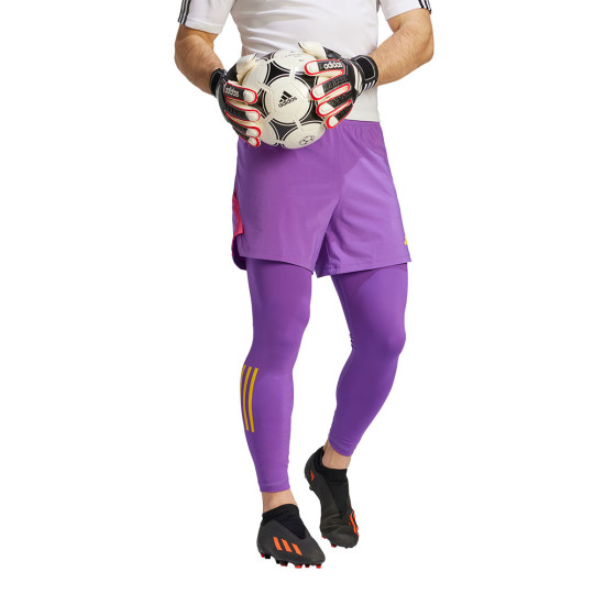 adidas Tiro 23 Pro Goalkeeper Tights/Shorts Team Active Purple