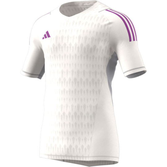 HK7666 adidas Tiro 23 Pro Short Sleeve Goalkeeper Jersey White/Active 