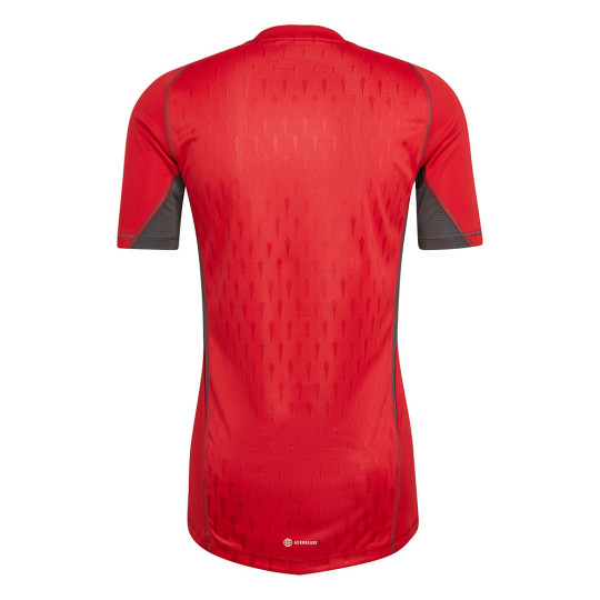 adidas Tiro 23 Pro Short Sleeve Goalkeeper Jersey Team Collegeiate Red