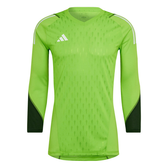  HE3156 adidas Tiro 23 Pro LS Goalkeeper Jersey Team Solar Green