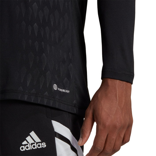  HK7691 adidas Tiro 23 Comp LS Junior Goalkeeper Jersey Black 