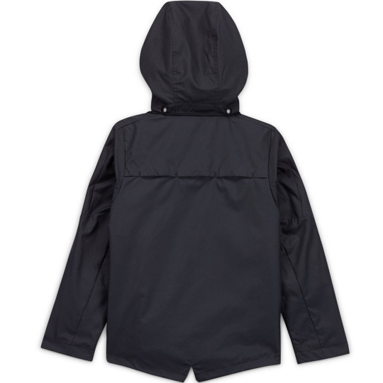  893819-010 Nike Academy Junior Rain Jacket (Black) 