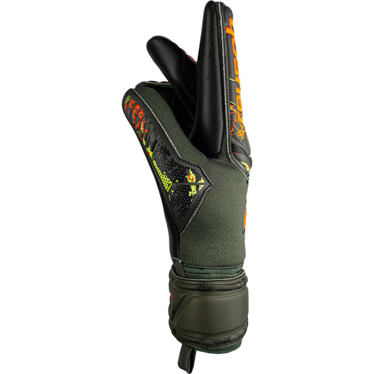 Reusch Desert Bloom Attrakt Grip Evolution Olive Green GK Gloves