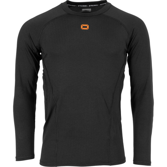  4152028000J Stanno Equip Protection Shirt Junior Black/Orange