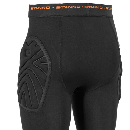 4252038000J Stanno Equip Protection Tights Junior Black/Orange