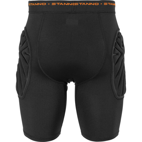  4242028000J Stanno Equip Protection Shorts Junior Black/Orange