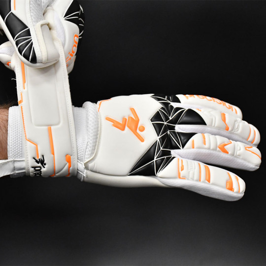 Precision Fusion X Negative Replica Junior Goalkeeper Gloves White