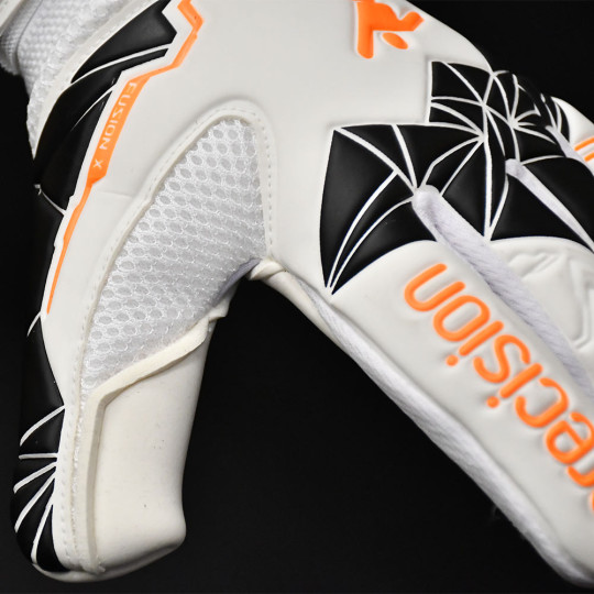 Precision Fusion X Negative Replica Junior Goalkeeper Gloves White