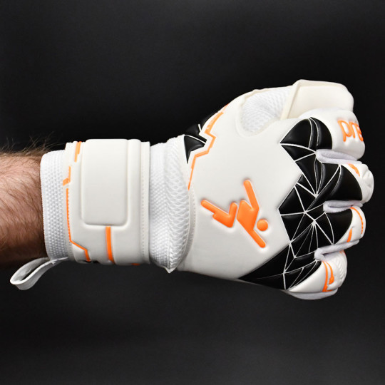 Precision Fusion X Negative Replica Junior Goalkeeper Gloves White