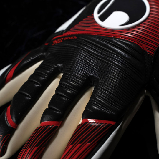 Uhlsport Powerline Absolutgrip Finger Surround Goalkeeper Gloves Black