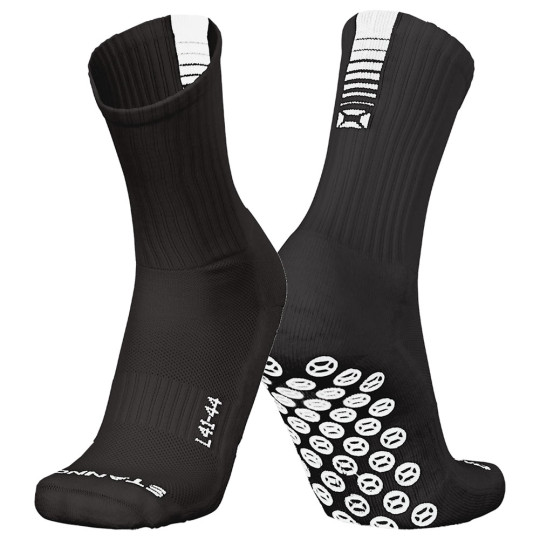  4440078200 Stanno Grip Crew Sock Black 