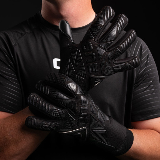 ONE GEO 3.0 Void Junior Goalkeeper Gloves Black Just Keepers