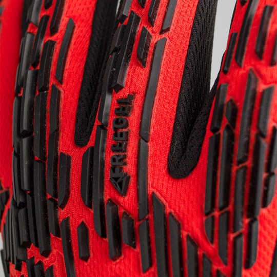 Reusch Attrakt Freegel Silver Goalkeeper Gloves bright red