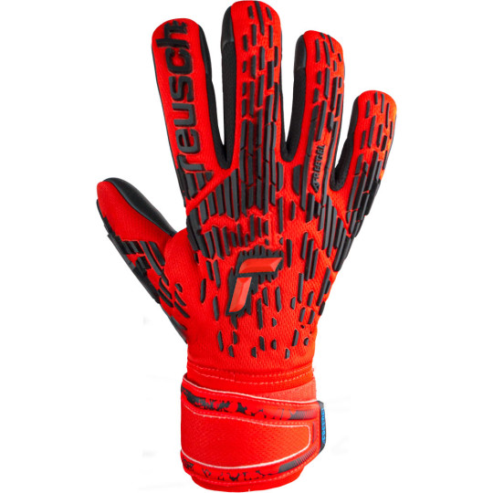 Reusch Attrakt Freegel Silver Goalkeeper Gloves bright red