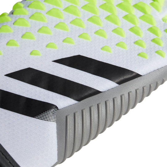 adidas Predator Pro Junior Goalkeeper Gloves White/Lucid Lemon