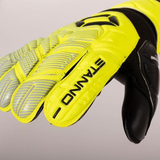 Stanno Hardground Hybrid V Goalkeeper Gloves Yellow/Black