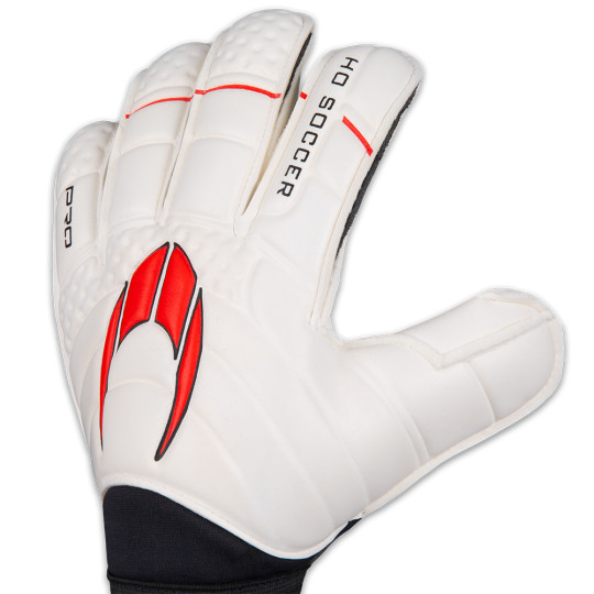  515131 HO Soccer Classic Pro Roll SMU Goalkeeper Gloves White/Red 
