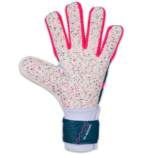 HO Soccer INITIAL POP Negative Junior Goalkeeper Gloves Pink 
