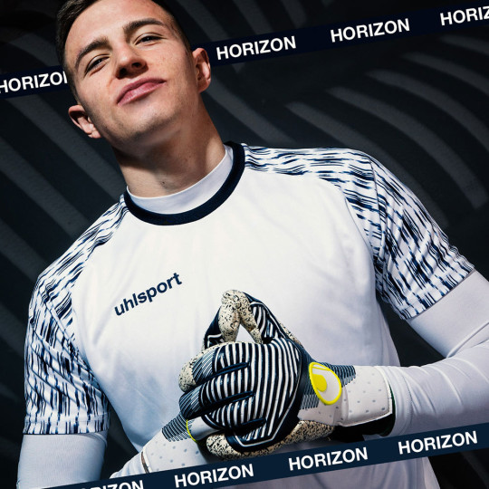 Uhlsport Powerline Horizon Supergrip+ HN #338 Goalkeeper Gloves White