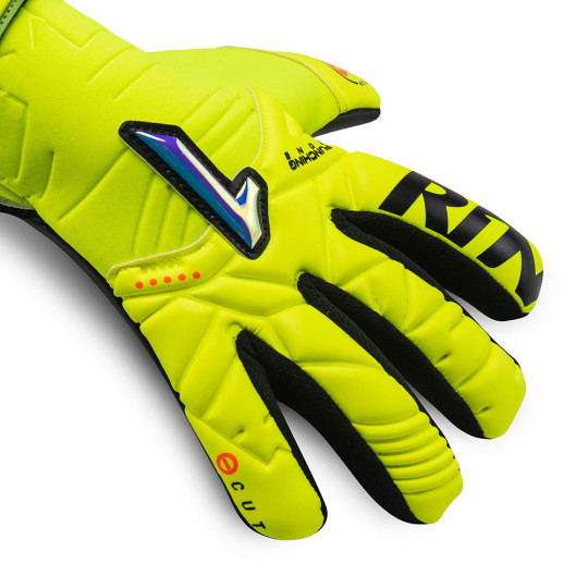  KRSI15J Rinat KRATOS SEMI Junior Goalkeeper Gloves fluo yellow/black 
