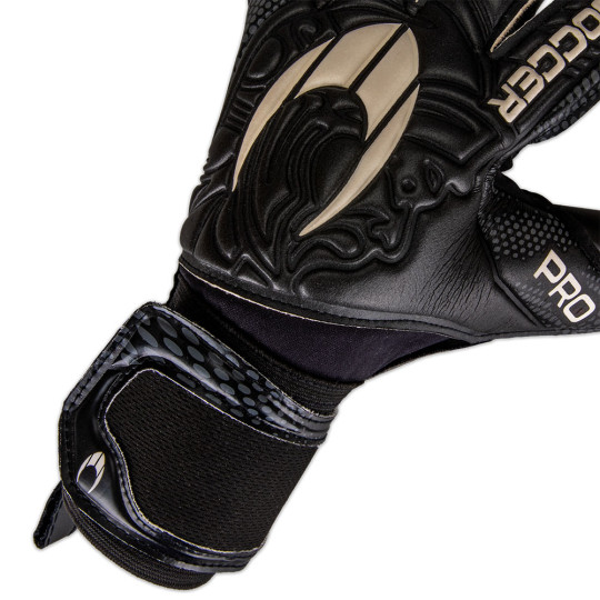 HO Soccer Guerrero Pro Negative Junior Goalkeeper Gloves Black
