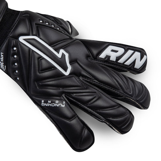  GEEA109 Rinat SANTOLOCO FULL LATEX Goalkeeper Gloves (Black) 