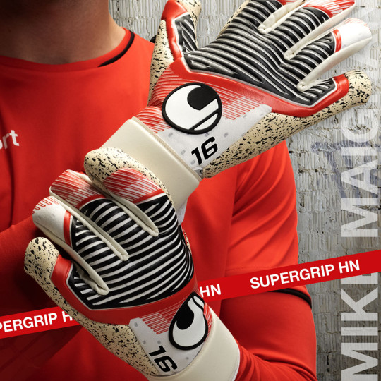 Uhlsport Supergrip+ HN SMU Mike Maignan Official #344 Goalkeeper Glove