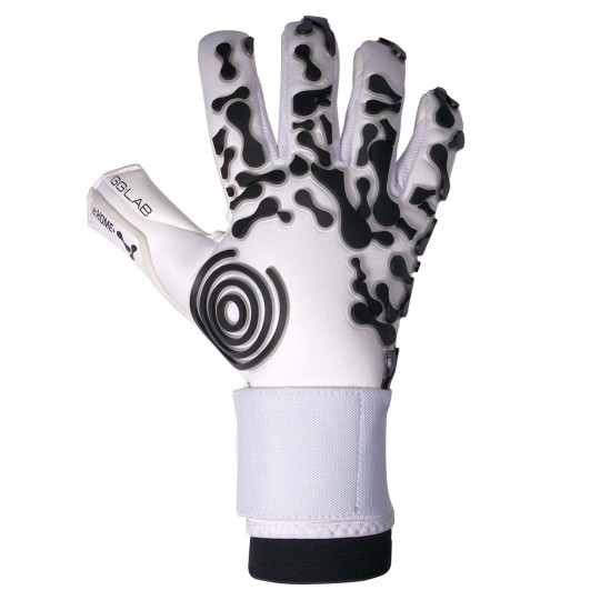  70102301 Gloveglu e:XOME+ 3D MEGAGRIP Goalkeeper Gloves white/black 