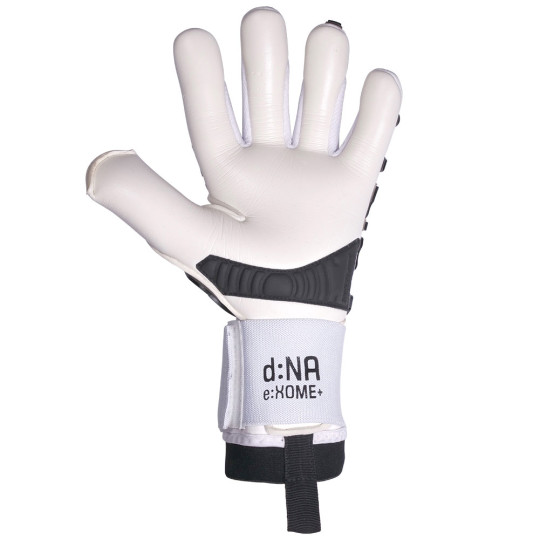  70102301 Gloveglu e:XOME+ 3D MEGAGRIP Goalkeeper Gloves white/black 