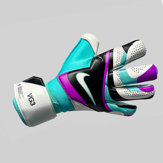FB2999010 Nike GK Vapor Grip 3 Goalkeeper Gloves Hyper Turquoise/Rush 