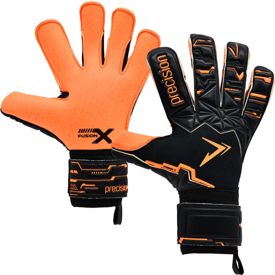 Precision Fusion X Pro Surround Quartz Goalkeeper Gloves Black/Fluo Or