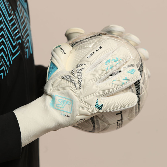  SGP202307G SELLS Contour Aqua Fit Goalkeeper Gloves White 