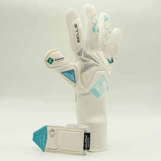  SGP202307G SELLS Contour Aqua Fit Goalkeeper Gloves White  SGP202307G