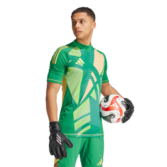  IS5349 adidas Tiro 24 Pro Short Sleeve Goalkeeper Jersey green 