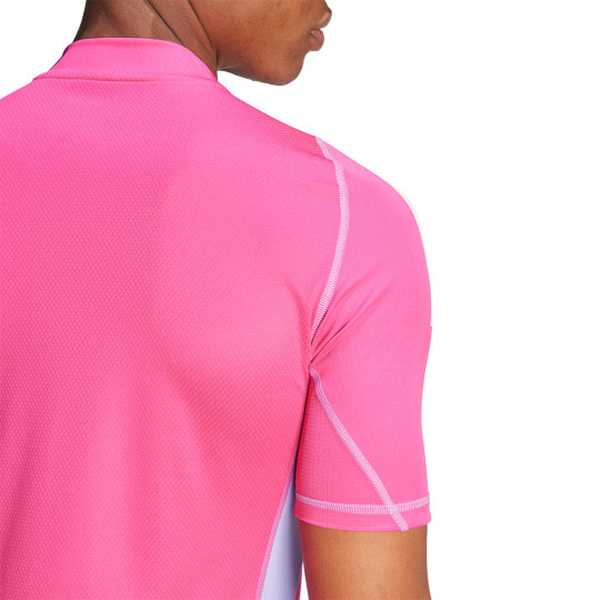  IS5339 adidas Tiro 24 Pro Short Sleeve Goalkeeper Jersey Pink 