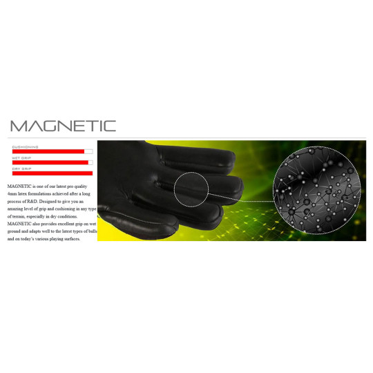 HO Soccer Phenomenon Magnetic Negative Goalkeeper Gloves Rocket Lime