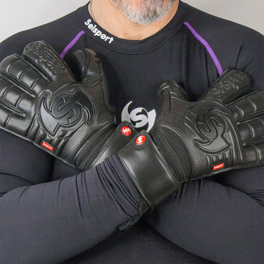 Selsport Wrappa Classic Nero Guard SA+ (Pro strap) Goalkeeper Gloves