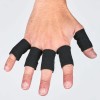 Keeper ID Goalkeeper Elastic Finger Wraps Black