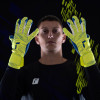 Reusch Pure Contact Fusion Junior Goalkeeper Gloves Safety Yellow/Deep