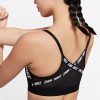 Nike Womens Dri-FIT Indy Padded Sports Bra Black/White
