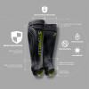  BSLGUARDBK Storelli BodyShield Leg Guards (Black/Volt) 