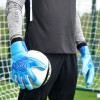 70062102J GG:LAB w:TR AQUAgrip FP Junior Goalkeeper Gloves Aqua Blue 