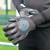 GG:LAB s:PCE GloveGlu Junior Goalkeeper Gloves Space Black/Aqua 