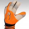 HO Soccer Negative Protek Junior Goalkeeper Gloves Orange